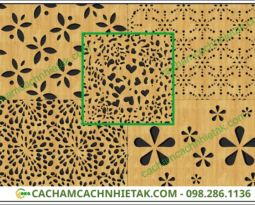 gỗ tiêu âm đục hoa