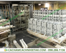 Xử lý cách nhiệt cho lò nung gốm sứ
